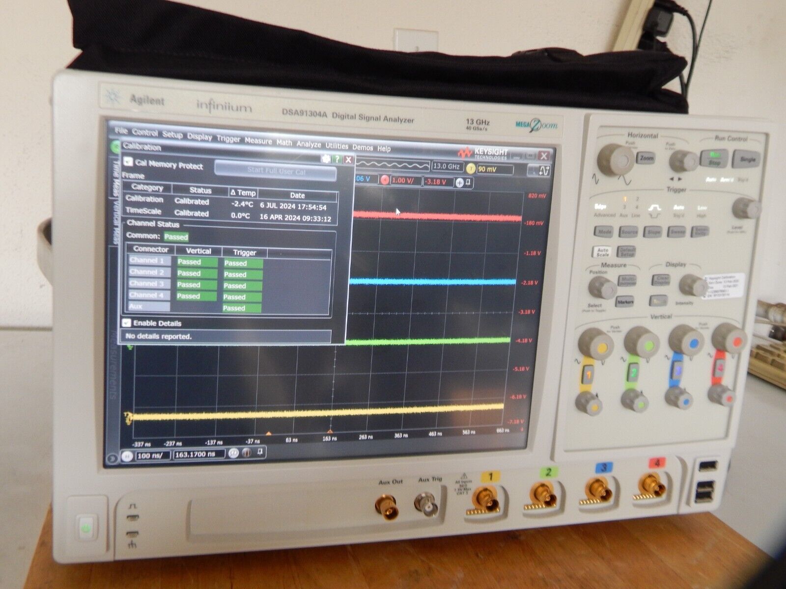 Keysight DSA91304A 13Ghz 40Gs/s oscilloscope, *139 Options*, Immaculate. Keysight DSA91304A 13Ghz 40Gs/s oscilloscope, *139 Options*, Immaculate.